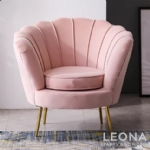 2 Seater Velvet Sofa Pink/Blue - 2 seater velvet sofa pink - 3    - Leona Party and Home