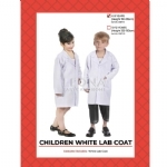 CHILDREN WHITE LAB COAT COSTUME - children white lab coat costume - 1    - Leona Party and Home