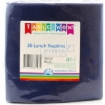 Dark Blue Lunch Napkin 33x33cm 2ply P50 - dark blue lunch napkin 33x33cm 2ply p50 - 1    - Leona Party and Home