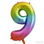 FOIL BALLOON 86CM LETTER RAINBOW - foil balloon 86cm letter rainbow - 11    - Leona Party and Home