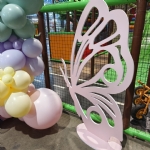 Pink Butterfly Backdrop - pink butterfly backdrop - 1    - Leona Party and Home